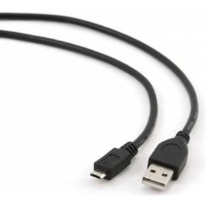 Gembird CCP-MUSB2-AMBM-10 USB-kabel 3 m USB 2.0 Micro-USB B USB A Zwart