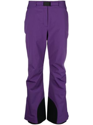 Moncler Grenoble pantalon de ski à coupe évasée - Violet