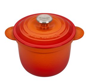 Le Creuset Rijstkoker / Cocotte Every - Tradition - Oranjerood - ø 18 cm / 2 liter