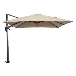 Garden Impressions Hawaii zweefparasol 300x300 cm. - Taupe