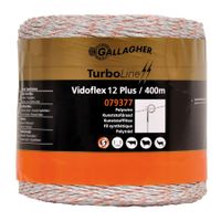 Gallagher Vidoflex 12 TurboLine Plus wit 400m - 079377 079377