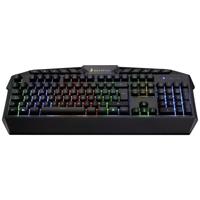 Verbatim SureFire KingPin RGB Gaming Multimedia Keyboard QWERTY Spanish Gaming-toetsenbord Kabelgebonden QWERTY, Spaans Zwart Verlicht - thumbnail