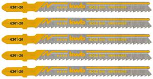 kwb 620125 decoupeerzaag-, figuurzaag- & reciprozaagblad Decoupeerzaagblad Bimetaal 5 stuk(s)