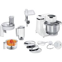 Bosch Haushalt MUMS2EW40 Foodprocessor 700 W Wit, RVS