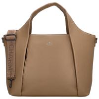 Charm London Handtas/Schoudertas Mulberry Street Taupe Charm London Handtas/Schoudertas Mulberry Street Taupe
