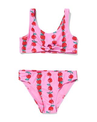 HEMA Kinderbikini fruit roze (roze)