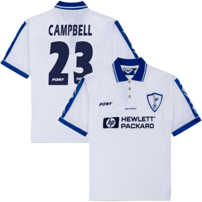 Pony - Tottenham Hotspur Retro Voetbalshirt 1995-1997 + Campbell 23