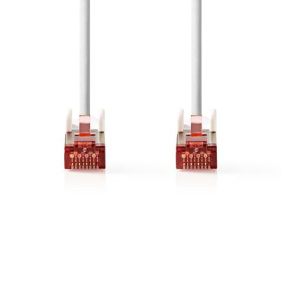 Nedis CCGP85221WT50 Cat6 S/ftp-netwerkkabel Rj45 Male - Rj45 Male 5,0 M Wit