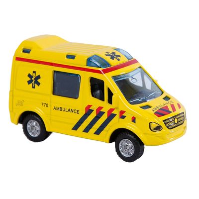 Kids Globe die-cast ambulance nl, 8cm