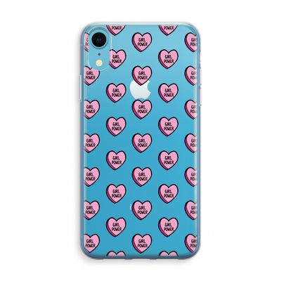 GIRL POWER: iPhone XR Transparant Hoesje