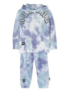 Nununu survêtement tie-dye à capuche - Bleu