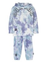 Nununu survêtement tie-dye à capuche - Bleu