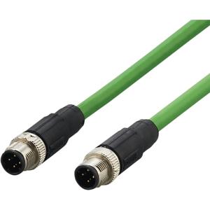 ifm Electronic E12422 Verbindingskabel Aantal polen (sensoren): 4 Stekker, recht 0.5 m 1 stuk(s)