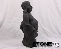 Boeddha staand l33b26h63 cm Stone-Lite - stonE'lite