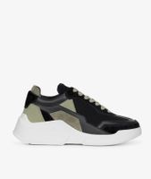 CERO NINE Impact P-705 sneakers | maat 45 | groen/zwart