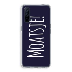 Moatsje!: OnePlus Nord CE 5G Transparant Hoesje
