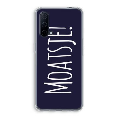 Moatsje!: OnePlus Nord CE 5G Transparant Hoesje