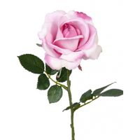 Kunstbloem roos Carol roze 37 cm   -
