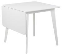 Eettafel Levi MDF Wit Uitschuifbaar 80/120cm - Giga Living - thumbnail