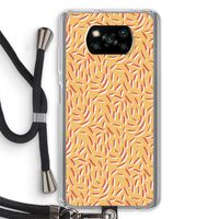 Camouflage: Xiaomi Poco X3 NFC Transparant Hoesje met koord