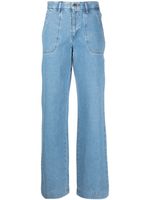 A.P.C. jean à coupe droite - Bleu