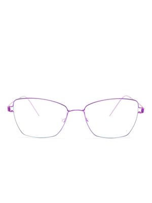 Lindberg lunettes de vue Femke 75 à monture rectangulaire - Violet