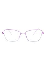 Lindberg lunettes de vue Femke 75 à monture rectangulaire - Violet