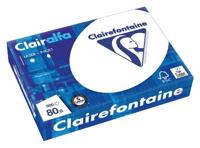 Kopieerpapier clairefontaine clairalfa a4 80gr wt | 5 stuks