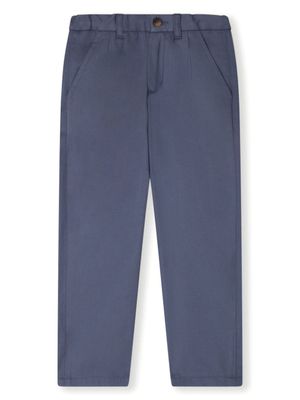 Bonpoint pantalon chino Stephen à coupe droite - Bleu