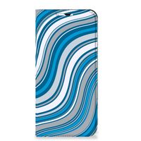 Samsung Galaxy A23 Hoesje met Magneet Waves Blue