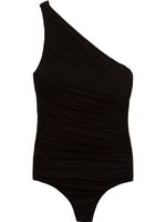 Brigitte maillot de bain asyétrique - Noir