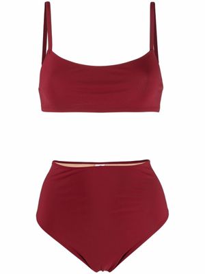 LIDO bikini à taille haute - Rouge