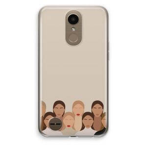 Girls girls girls: LG K10 (2017) Transparant Hoesje