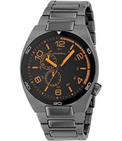 Horlogeband Fossil BQ9351 Roestvrij staal (RVS) Antracietgrijs 22mm