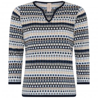 Skovhuus - Blauw | Dames | Trui | Blauw | XL | regular | Kamst mode