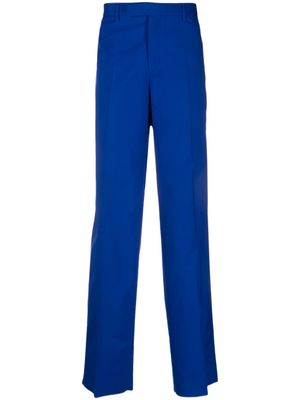 Versace pantalon de costume à coupe ample - Bleu