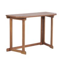 Beliani TREIA - Inklapbare tafel-Lichte houtkleur-Acaciahout - thumbnail