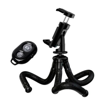 BRESSER Mini-Flex Statief en Bluetooth Afstandsontspanner voor Smartphones