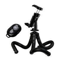 BRESSER Mini-Flex Statief en Bluetooth Afstandsontspanner voor Smartphones - thumbnail