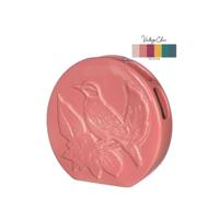 Vaas Bird terra roze Ø6x20x20cm