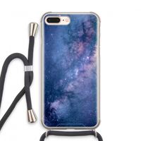 Nebula: iPhone 8 Plus Transparant Hoesje met koord