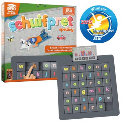 Schuifpret Spelling