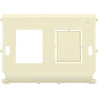 Digitus DN-93844-OD-1 Netwerkdoos Inbouw (in muur of meubel) 2 poorten Beige