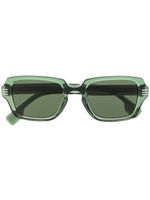 Burberry Eyewear lunettes de soleil Eldon à monture carrée - Vert - thumbnail