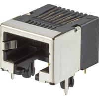 FCI Modular jacks RJ45-inbouwbussen 92250-088LF Bus, inbouw horizontaal Aantal polen: 8P8C Metaal 1 stuk(s)