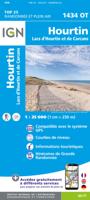 Topografische kaart - Wandelkaart 1434OT Hourtin, Lacs d'Hourtin Et De Carcans | IGN - Institut Géographique National