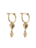 Dinny Hall boucles d'oreilles Folded Hearts