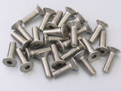 Bofix Inbusbout m6x20 rvs met verzonken kop (25 stuks)