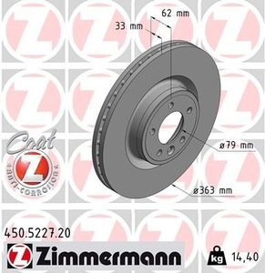 Remschijf COAT Z 450522720