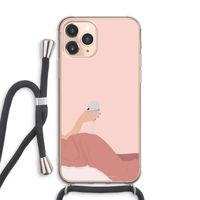 Wine: iPhone 11 Pro Max Transparant Hoesje met koord